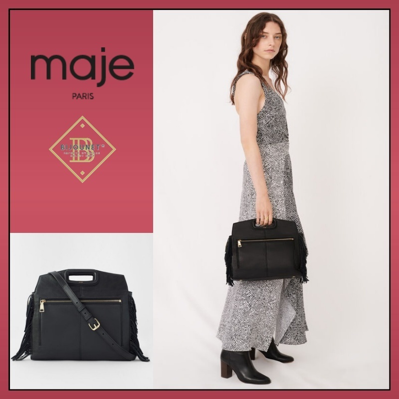 新作モデル
ブラック *maje* 日本未入荷 レザー Mウォークバッグ フリンジ ハンドバッグ 新作モデル
ブラック *maje* 日本未入荷 レザー Mウォークバッグ フリンジ ハンドバッグ