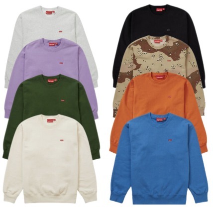 20AW Week9 Supreme Small Box Crewneck トレーナー S〜XL