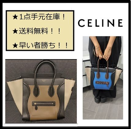 バイカラー CELINE Luggage(セリーヌ ラゲージ) バッグ・カバン ...