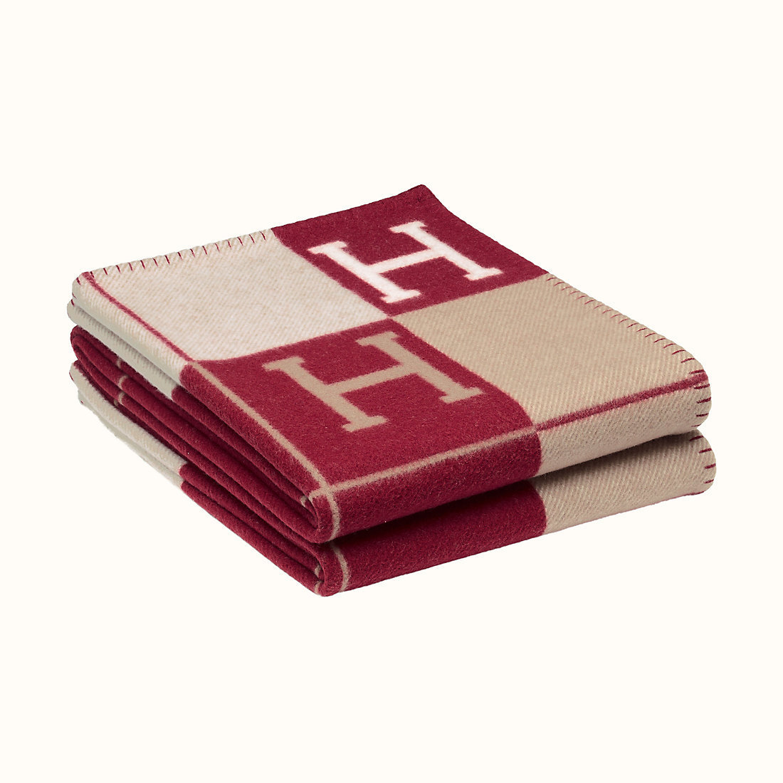 HERMES ブランケット(ひざ掛け) 日本未入荷色有 《アヴァロンIII》 ブランケット【HERMES】(8)