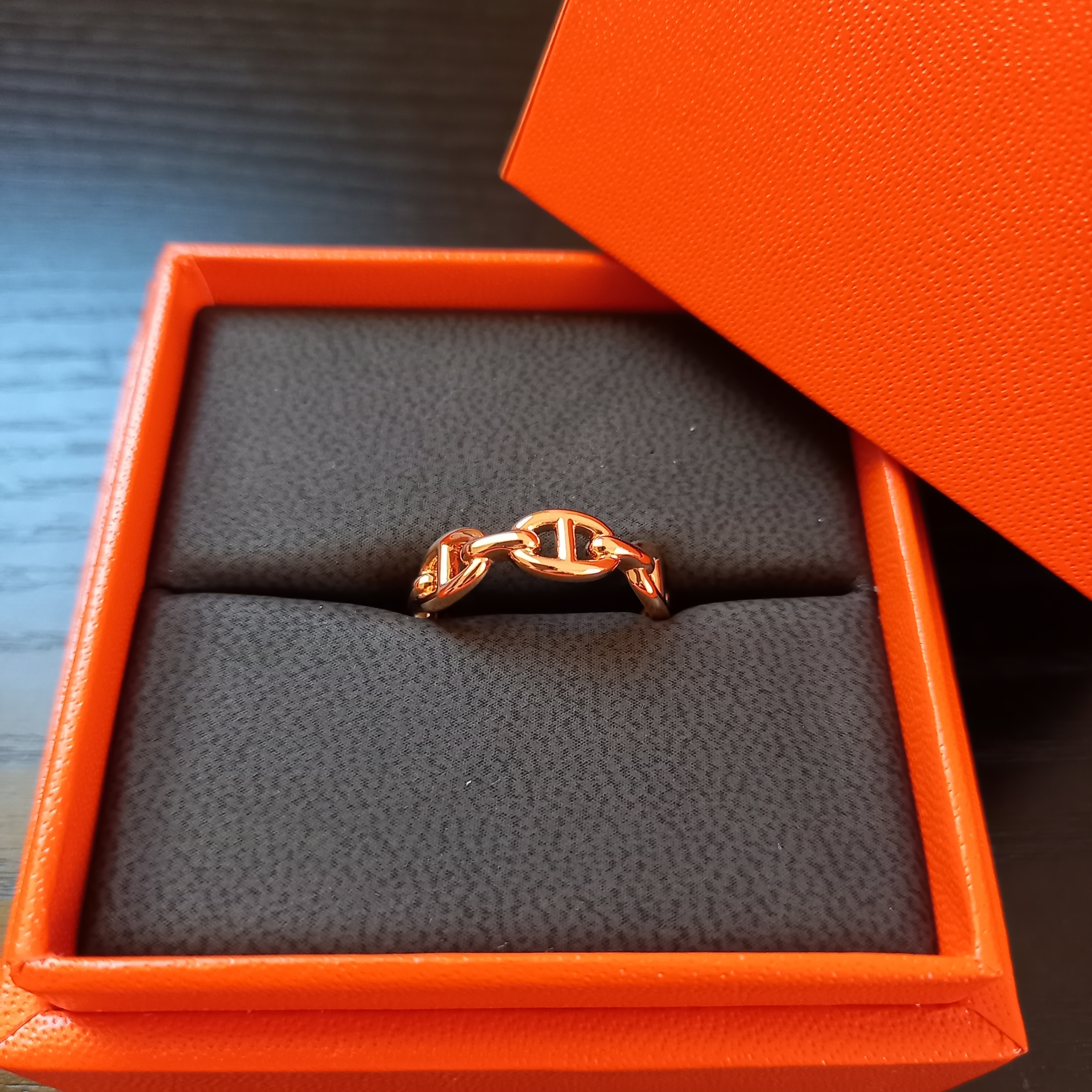 【国内発送】Chaine d'Ancre Enchainee ring, small modelセール