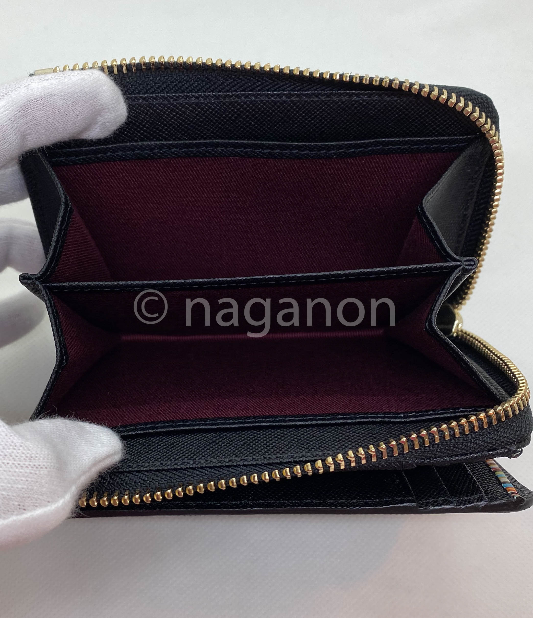Paul Smith】完売必至!ジップストローグレイン 2つ折り財布 (Paul ...