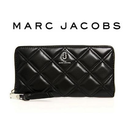 MARC JACOBS Long Wallets Plain Leather Long Wallet  Long Wallets