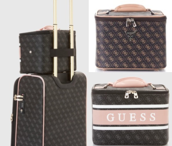 ゲスロゴ モノグラム【Guess】ビューティーコスメケース旅行にも