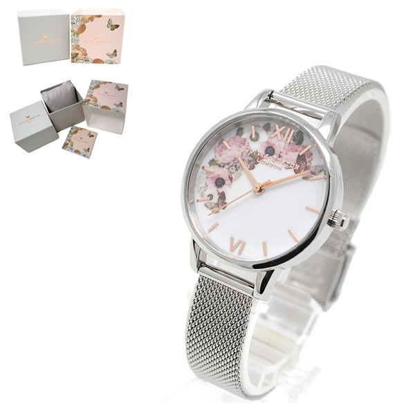 OLIVIA BURTON オリビアバートン OB16WG30 メッシュ 腕時計