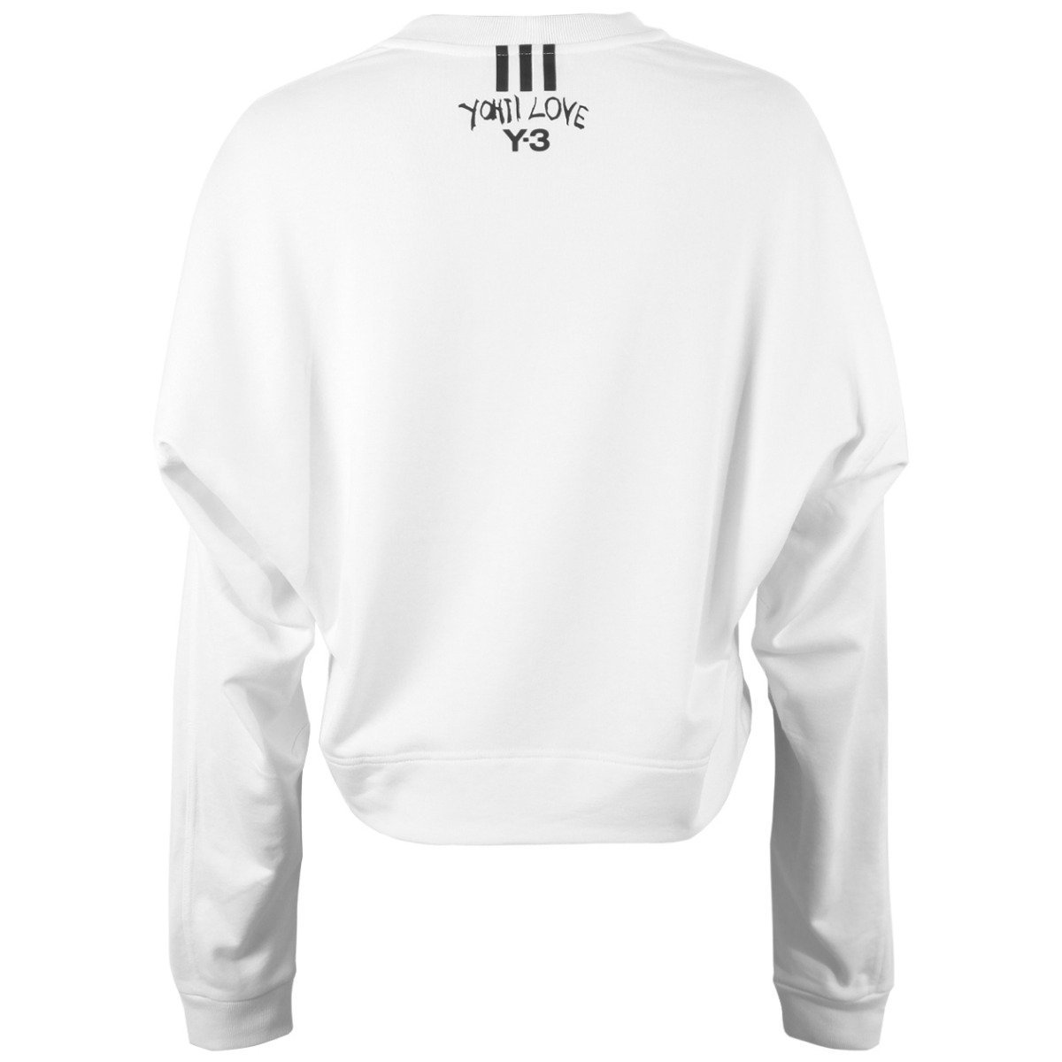 Y-3 スウェット・トレーナー ★SALE レア Y-3 YOHJI LOVE スウェット CORE WHITE(3)
