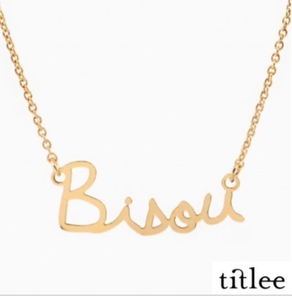 日本未入荷＊Titlee×Mathilde Cabanas Bisou ネックレス