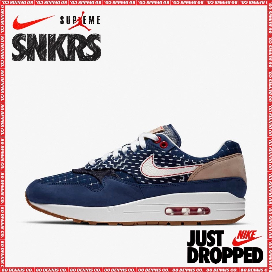【NIKE】NIKE AIR MAX 1 DENHAM BLUE VOID1
