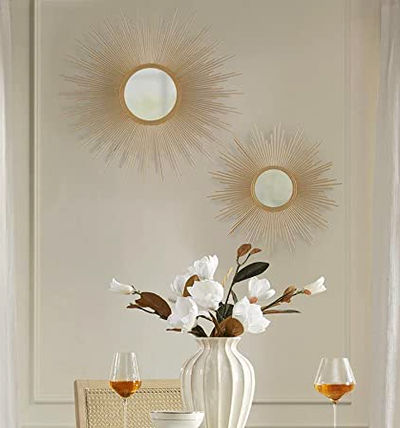 MADISON PARK Mirrors Unisex With Jewels Metallic Mirrors