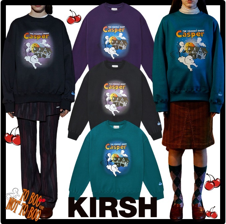 ★送料・関税込★KIRSH★ CASPER GRAPHIC SWEATSHIRT J.A★3色★ 速くおよび自由な