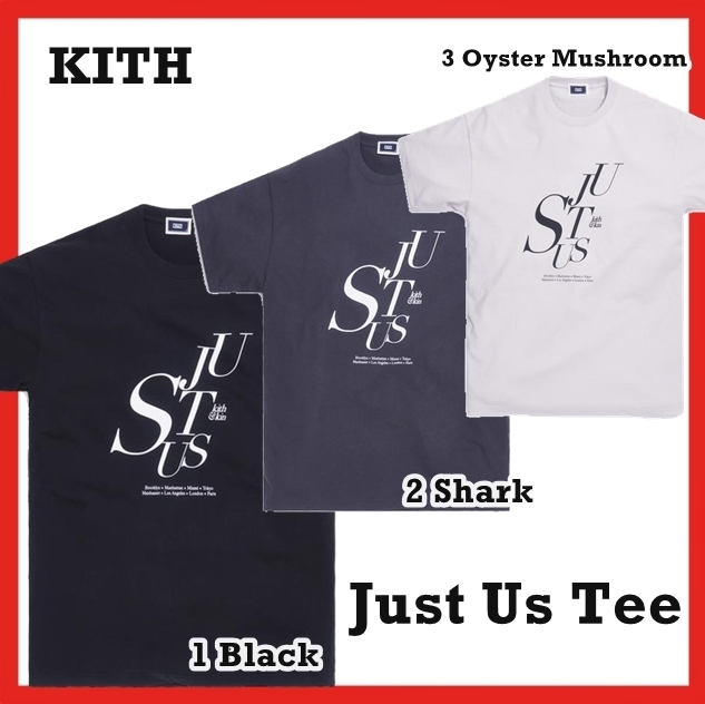 Tシャツ・カットソー Kith Just Us Tee Black Shark mushroom FW 20 2020