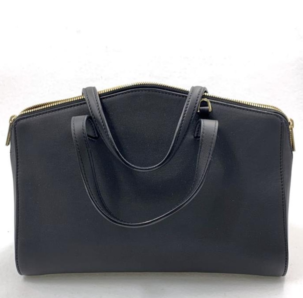 Valextra Casa Large レザートートバック_BLACK