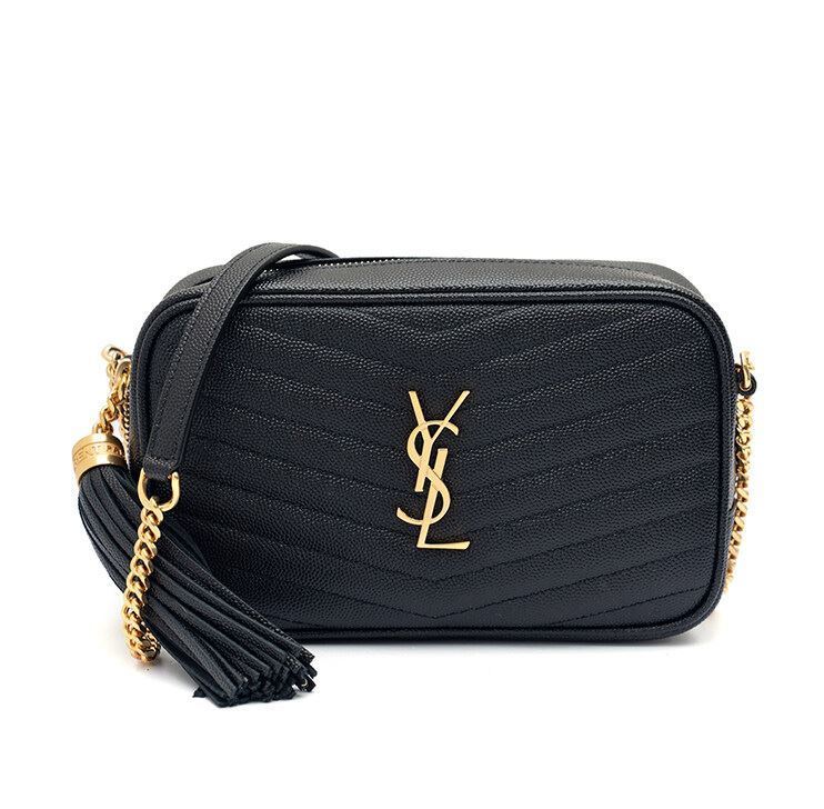 【SAINT LAURENT】 MINI LOULOU BAG QUILTED LEATHER