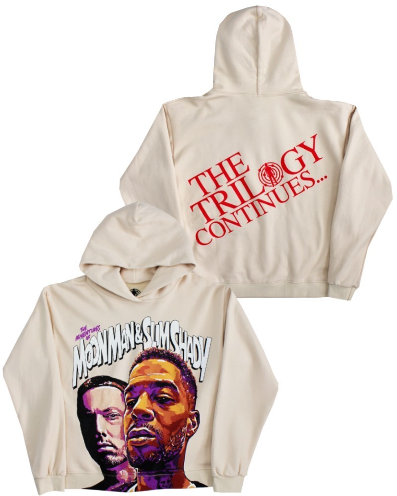 パーカー・フーディ Kid Cudi The Adventures of Moon Man and Slim Shady Hoodie