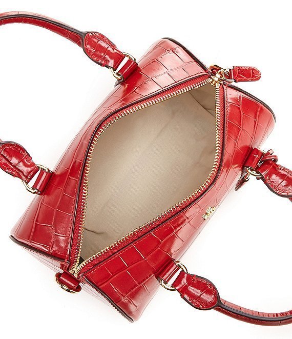 完売！！Ralph Lauren Zoey Croc-Embossed 上質レザー 特別価格！Ralph Lauren Zoey Croc-Embossed 上質レザー