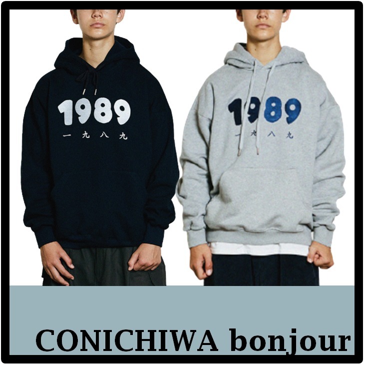 ★送料・関税込★CONICHIWA BONJOUR★1989 Hoodi.e★パーカー