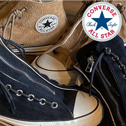 CONVERSE Sneakers Star Unisex Suede Street Style Plain Logo Sneakers