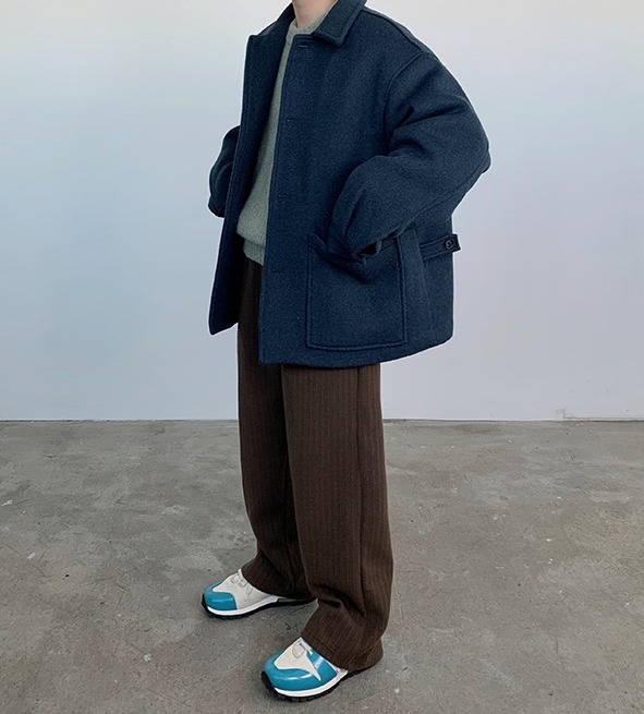 HUE パンツ・ボトムスその他 HUECLOSET ウェイニットワイドパンツ 全4色(6)
