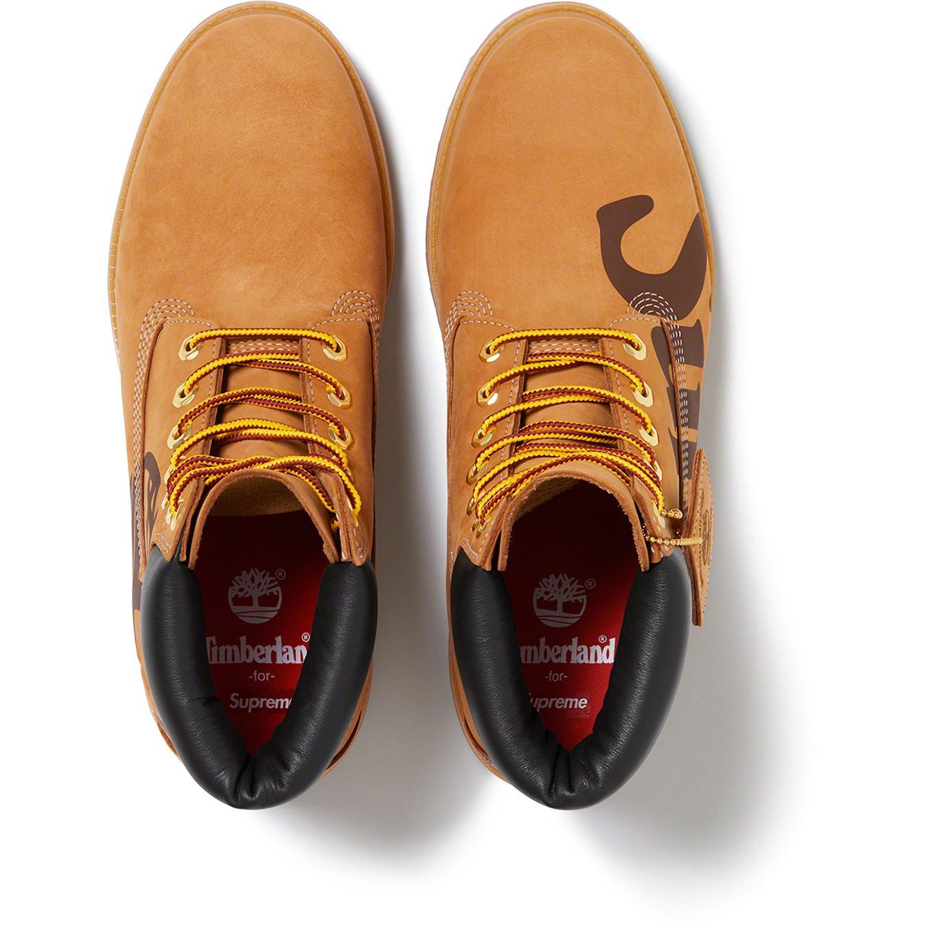 Supreme Timberland Big Logo 6-Inch Premium Waterproof Boot