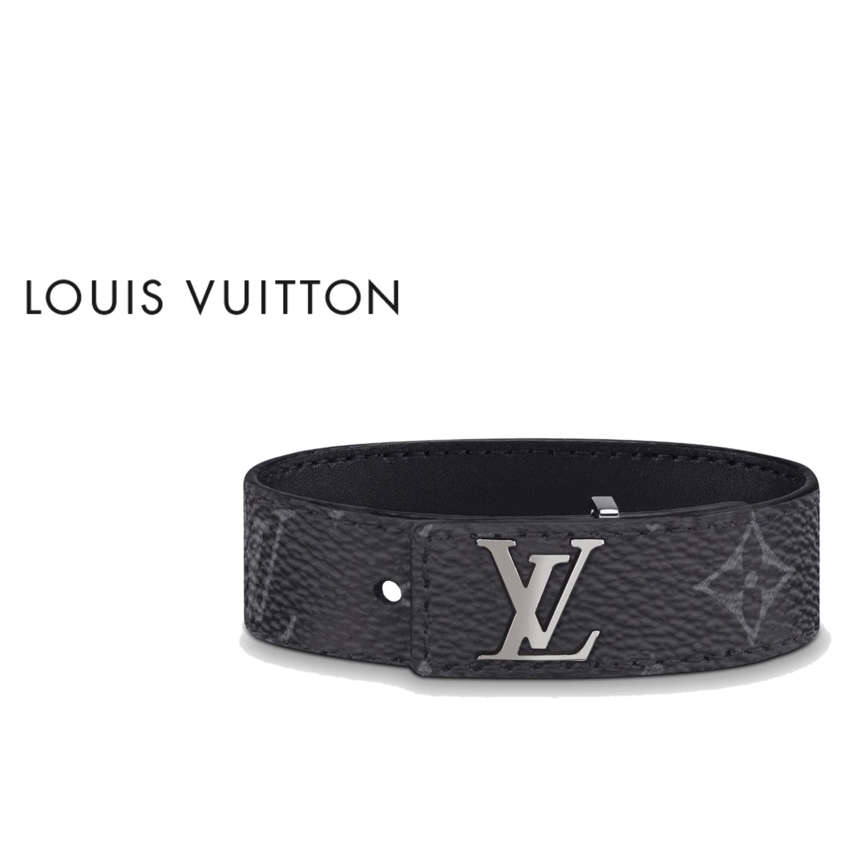 Louis Vuitton モノグラム エクリプス ブレスレット ブラック