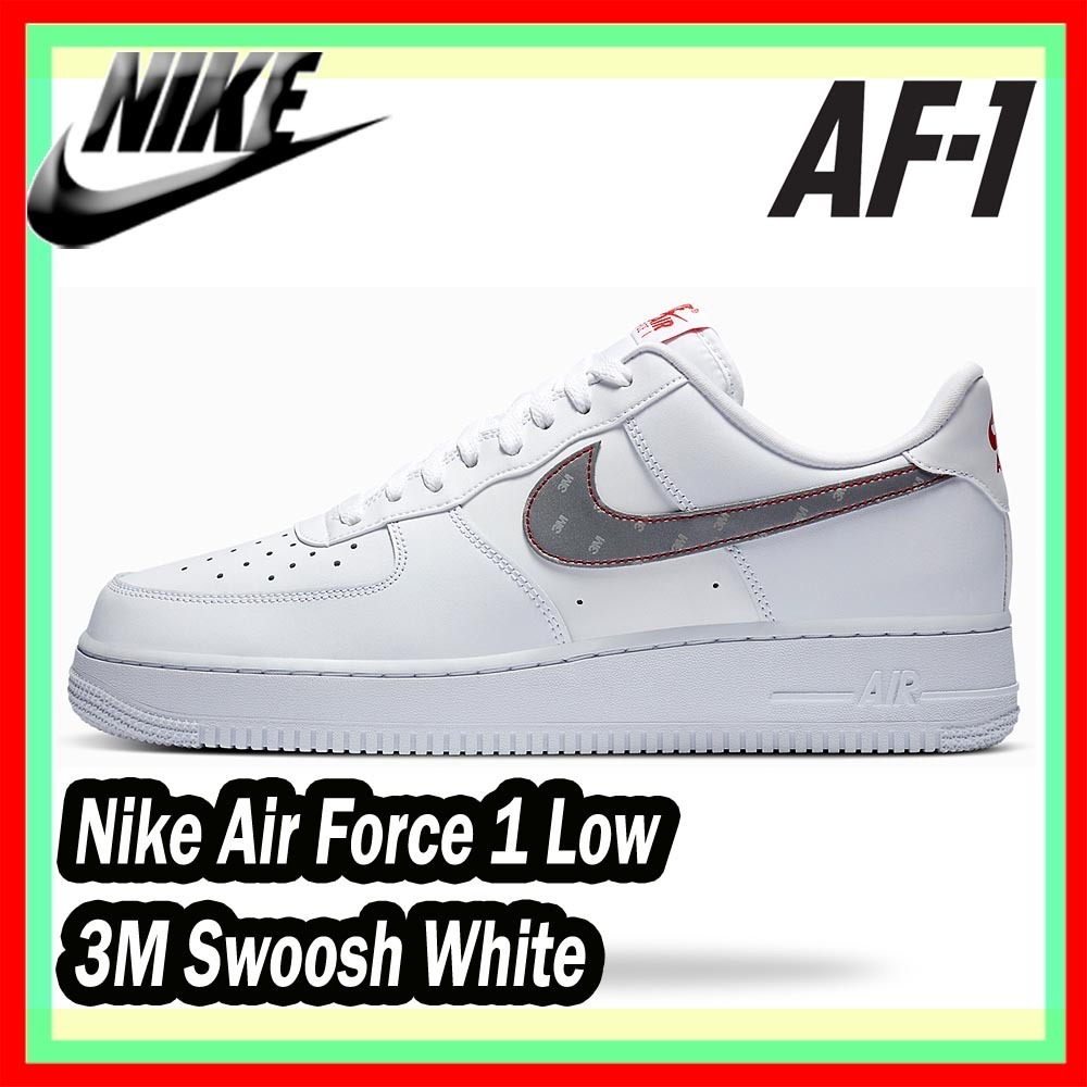 ★ Nike ナイキ ★ Nike Air Force 1 Low 3M Swoosh White