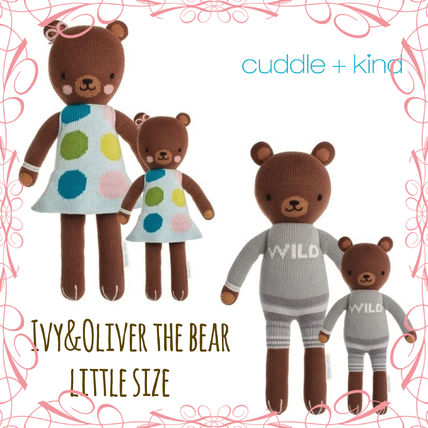 cuddle + kind ぬいぐるみ・フィギュア・ドールハウス ★cuddle+kind★Ivy&Oliver the bear／Little13"／関税送料込