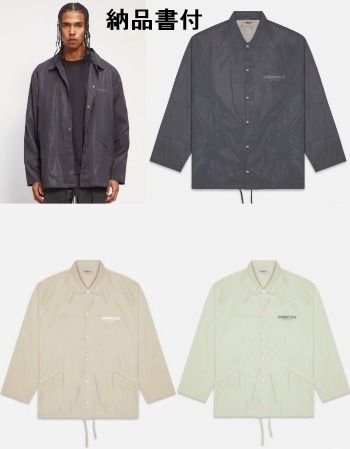 【国内即発】FEAR OF GOD Essentials Coach Jacket ジャケット