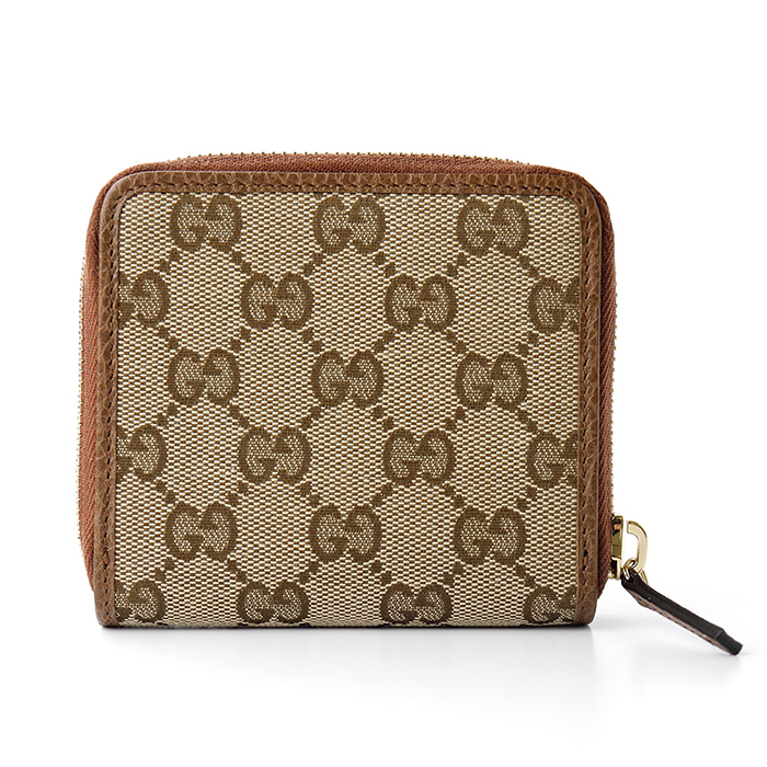 【国内発送 ギフト包装】GUCCI GGキャンバス二つ折り財布 346056 国内発送 ギフト包装】GUCCI GGキャンバス二つ折り財布 346056