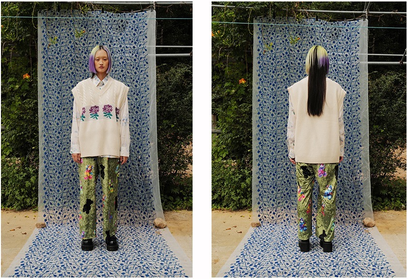★早期完売★YOUTHBATH★VELOUR GRAPHIC PANTS★ベロアパンツ★ ☆人気☆【YOUTHBATH】☆VELOUR GRAPHIC PANT.S☆ベロアパンツ