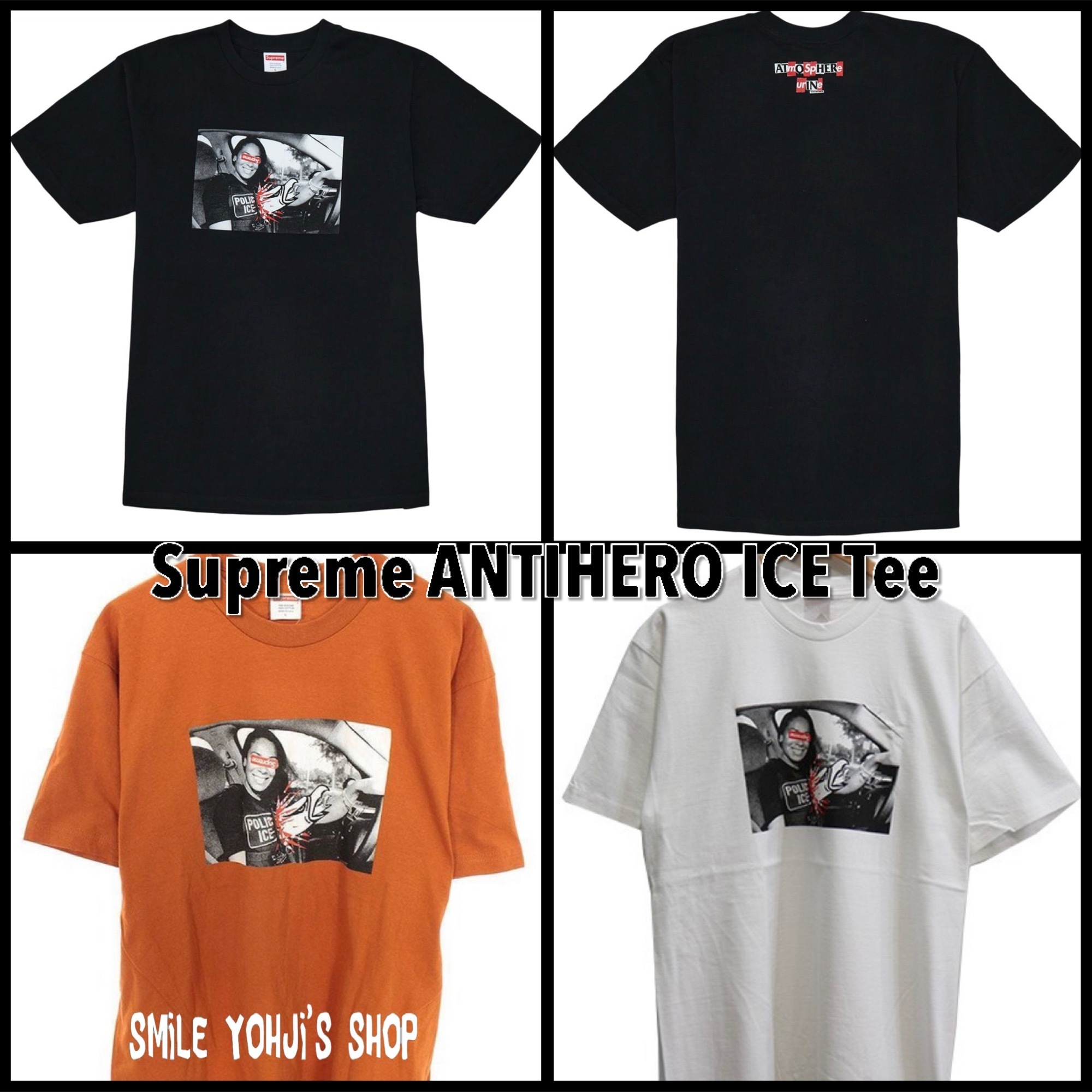 ★20AW WEEK14★Supreme ANTIHERO ICE Tee