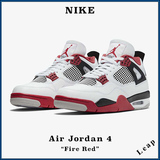 【Nike】ジョーダン Air Jordan 4 Retro "Fire Red" 【Nike】ジョーダン Air Jordan 4 Retro "Fire Red"