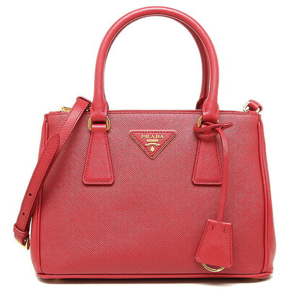 PRADA  SAFFIANO LUX  2WAYバッグ FUOCO   国内発送