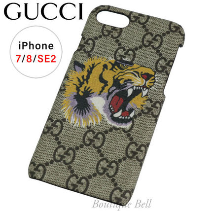 iPhone SE(第2世代) GUCCI x iPhone・スマホケース(レディース) - 海外
