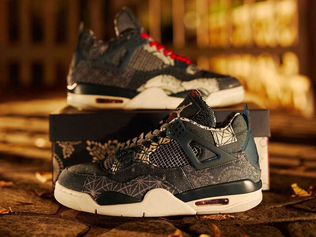 国内発送 送関込 NIKE AIR JORDAN 4 SE SASHIKO 25〜30㎝