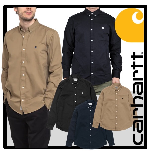 人気ショップ ★送料・関税込★CARHARTT WIP★L/S MADISON SHIR.T★シャツ★ シャツ 人気ショップ ★送料・関税込★CARHARTT WIP★L/S MADISON SHIR.T★シャツ★ シャツ