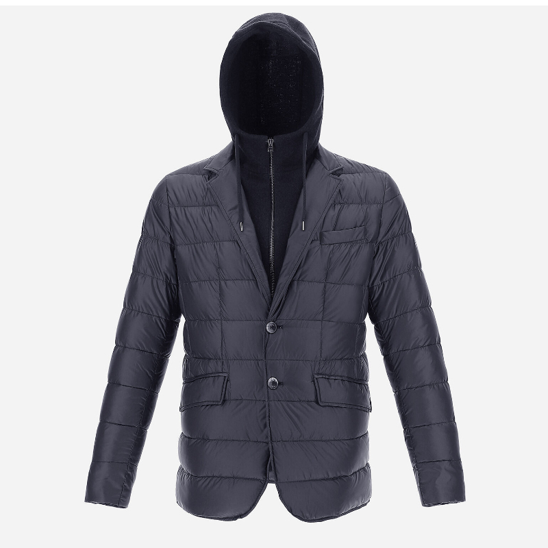 HERNO ダウンジャケット 【20AW NEW】 HERNO_men / パインバレーリゾートブレザー / 紺(2)