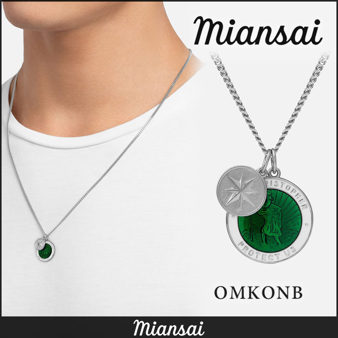 【国内発送・関税込】MIANSAI セントクリストファーネックレス