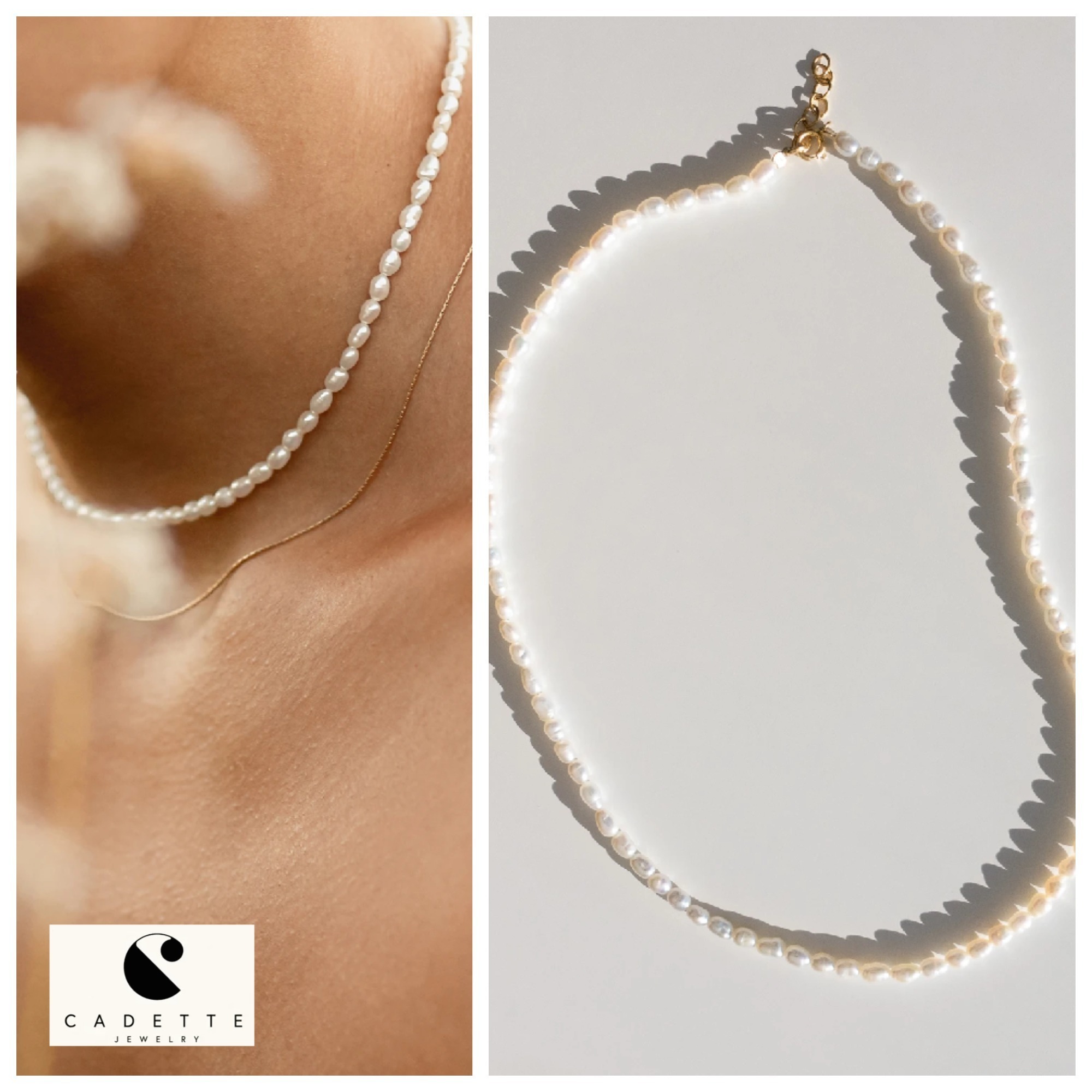 大注目!パールチョーカー【cadette】Perlita Choker★カナダ発 ネックレス・ペンダント 大注目!パールチョーカー【cadette】Perlita Choker★カナダ発 ネックレス・ペンダント
