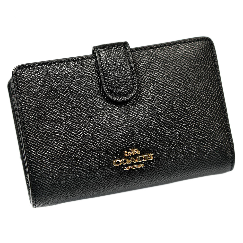 【70％OFF】 COACH 二つ折り財布 Medium Corner Zip Wallet 27968 33034 小物