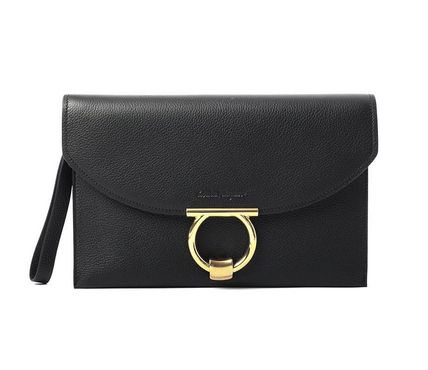 FERRAGAMO クラッチバッグ 【SALVATORE FERRAGAMO】GANCINI CLUTCH