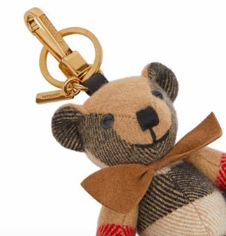 LV Inspired Style Monogram Bear Keychain Protective Designer