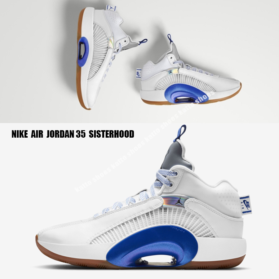 NIKE★AIR JORDAN 35 SISTERHOOD★WHITE/HYPER 