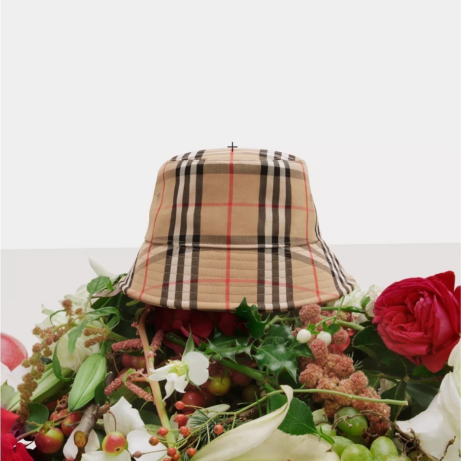 ★BURBERRY VINTAGE CHECK BUCKET HAT バケットハット