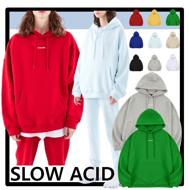 ★関税込★SLOW ACID★Signature Logo Hoodi.e★フーディ