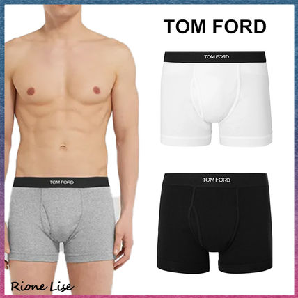 TOM FORD Boxer Briefs Street Style Plain Logo Boxer Briefs