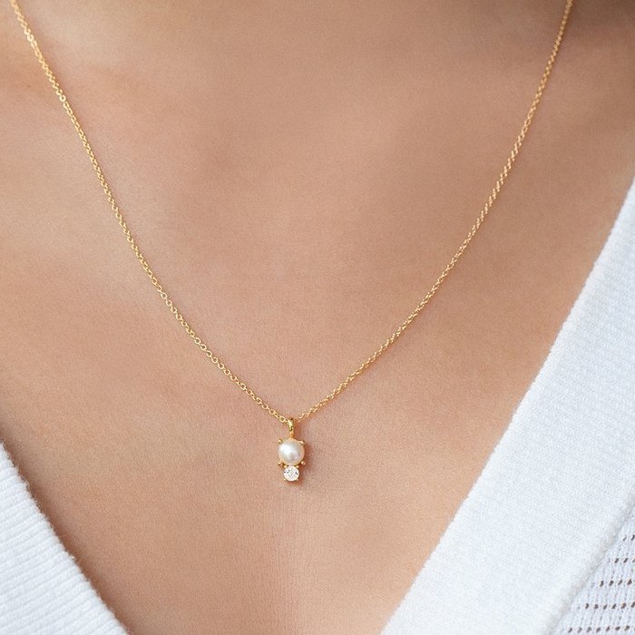 NEW【leah alexandra】DUO NECKLACE★華奢＆可憐★本場カナダ発