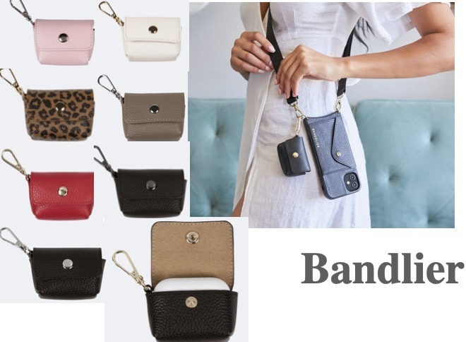 大人気【Bandolier】 AIR PODポーチ Avery AirPod Clip-On