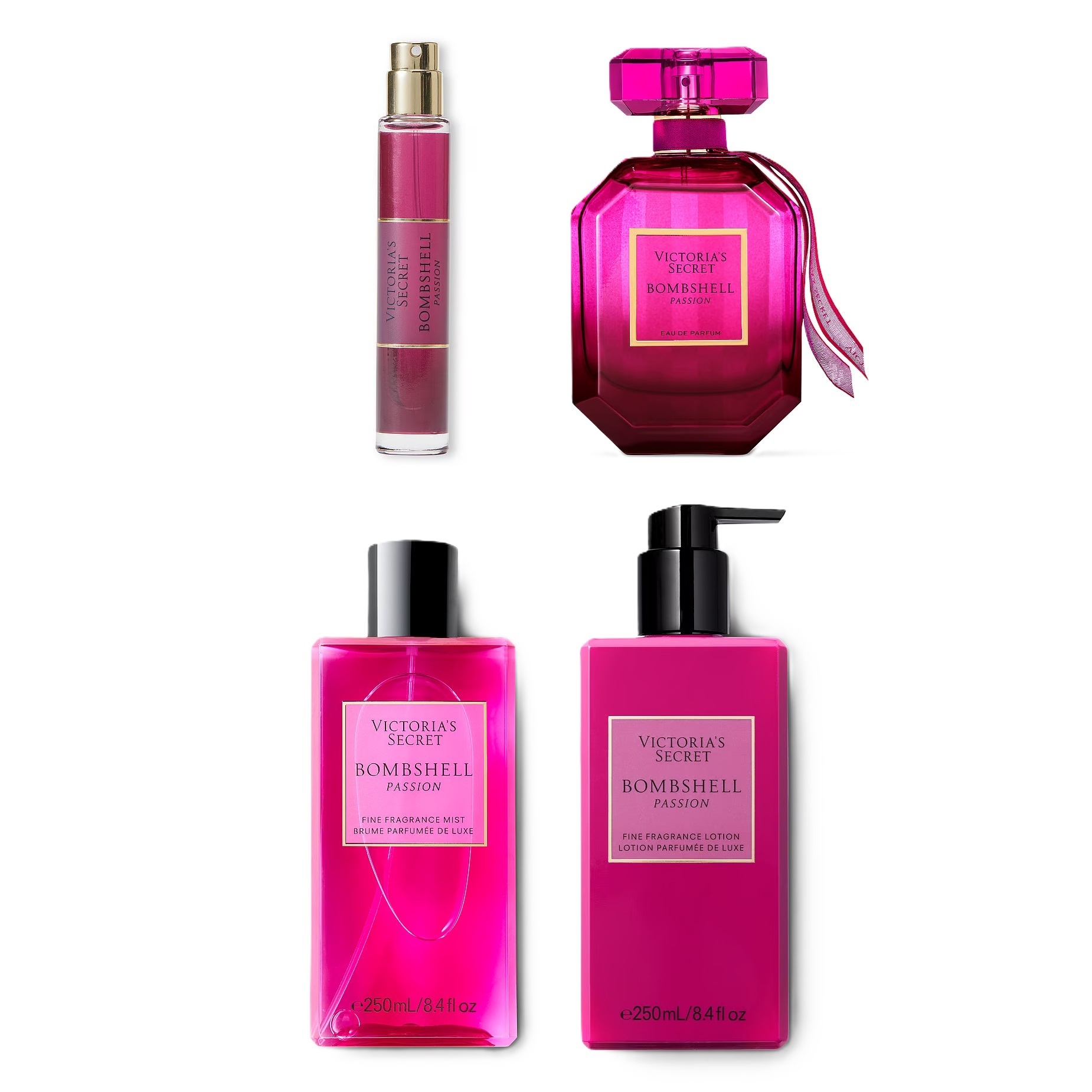 ☆Victoria's Secret☆ Bombshell Passion 香水 ミスト セット