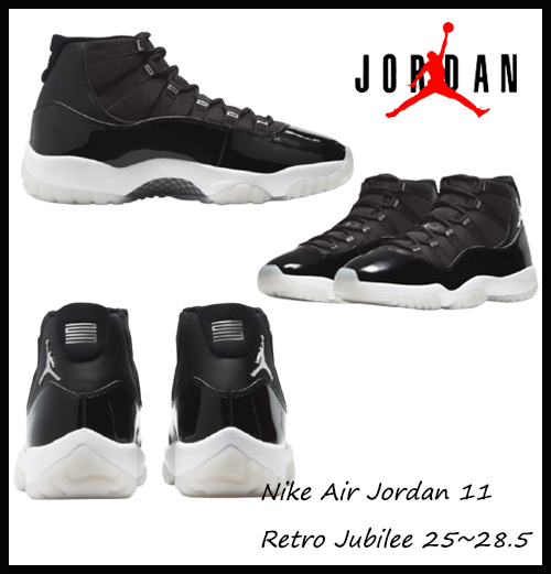 【NIKE】M AIR JORDAN 11 RETRO JUBILEE 25~28.5