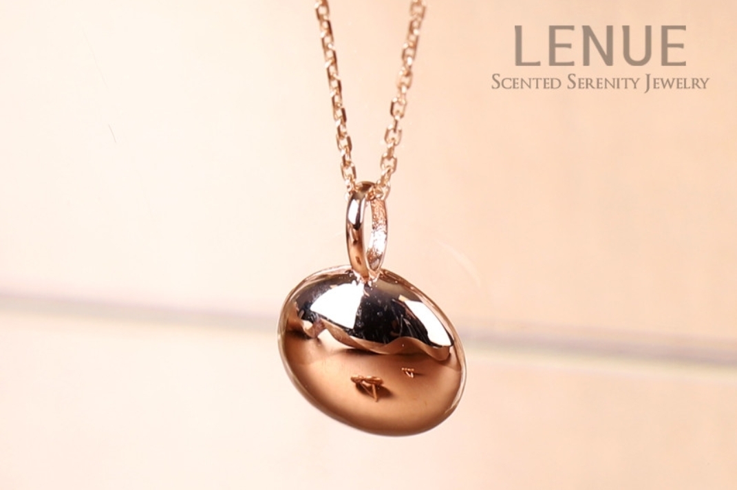 Lenue(レヌー)香りジュエリー☆14K GOLD 10㎜コインnecklace_2色 Lenue(レヌー)香りジュエリー☆14K GOLD 10㎜コインnecklace_2色